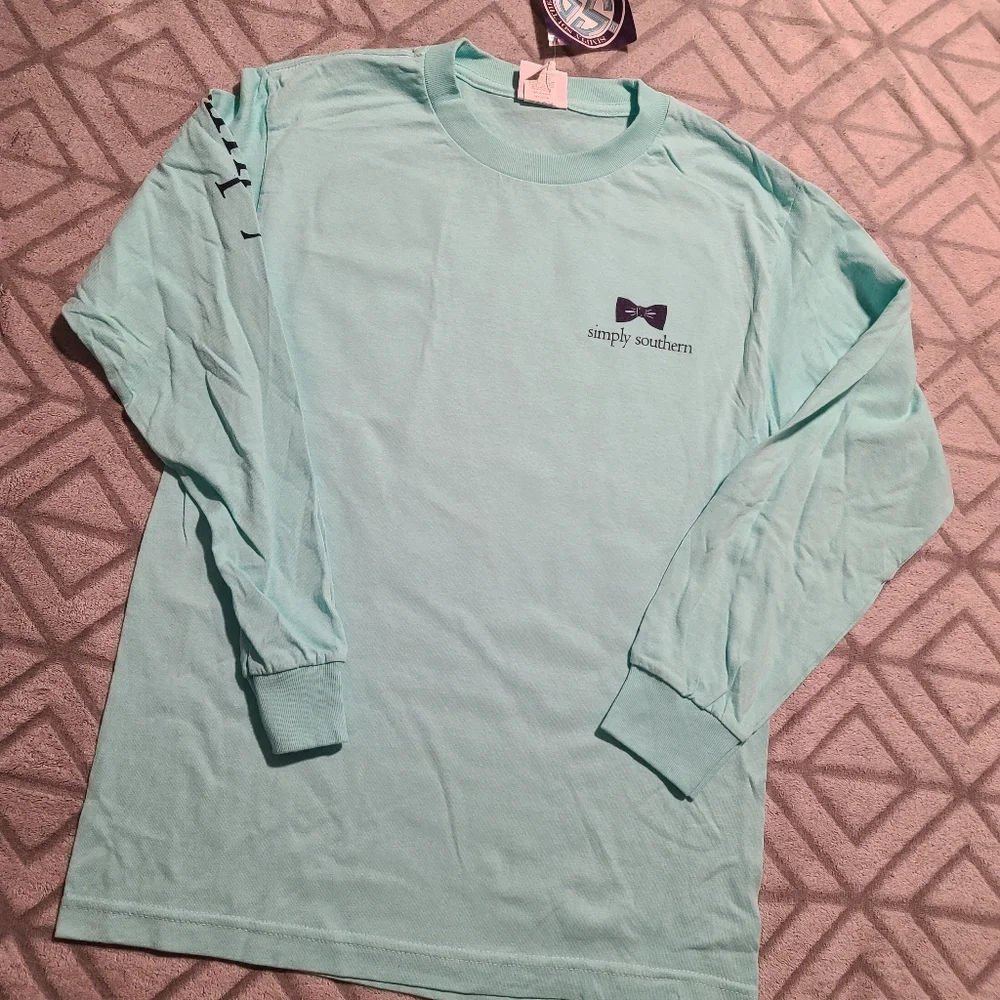 Simply Southern Stamps Of The South Longsleeve Tee - Picture 3 of 4